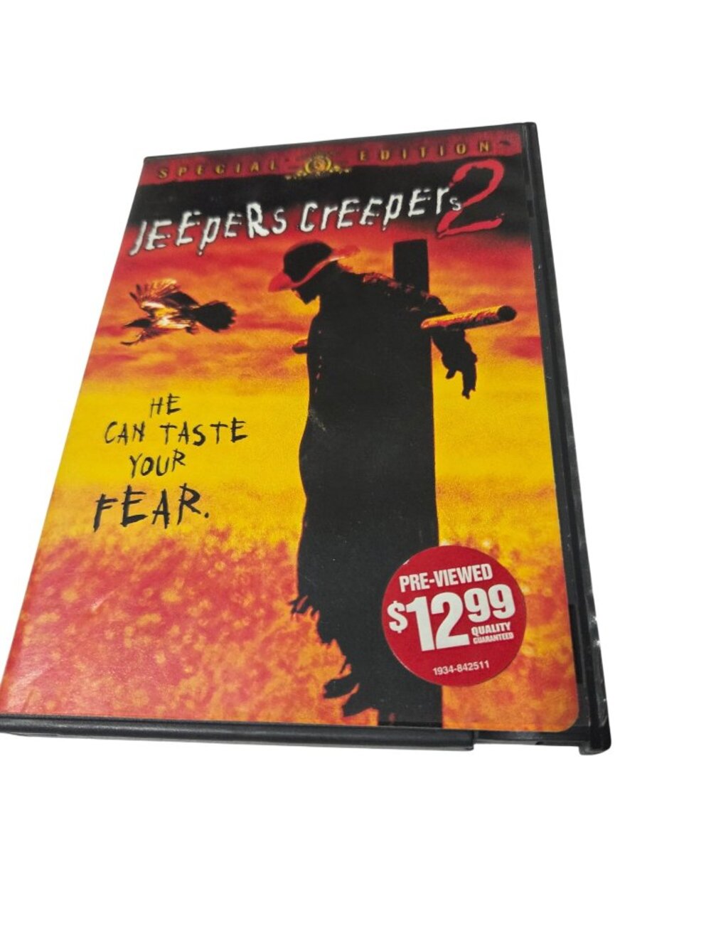 Jeepers Creepers 2 Special Edition DVD Horror Movie 2003 He Can Taste Your Fear